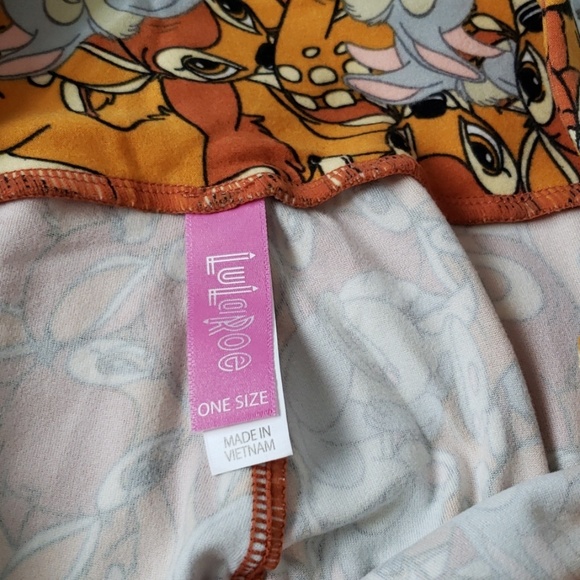 LuLaRoe Disney Bambi/Thumper Leggins - Picture 3 of 7